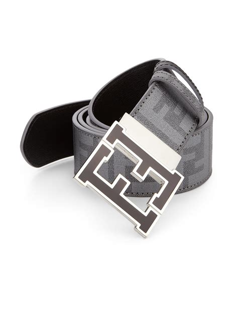 fendi belts mens|fendi men's reversible belt.